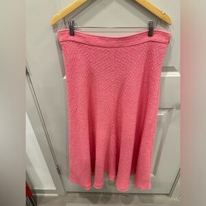 Zara Women’s Long Skirt Pink Wool Sz XL New With Tags